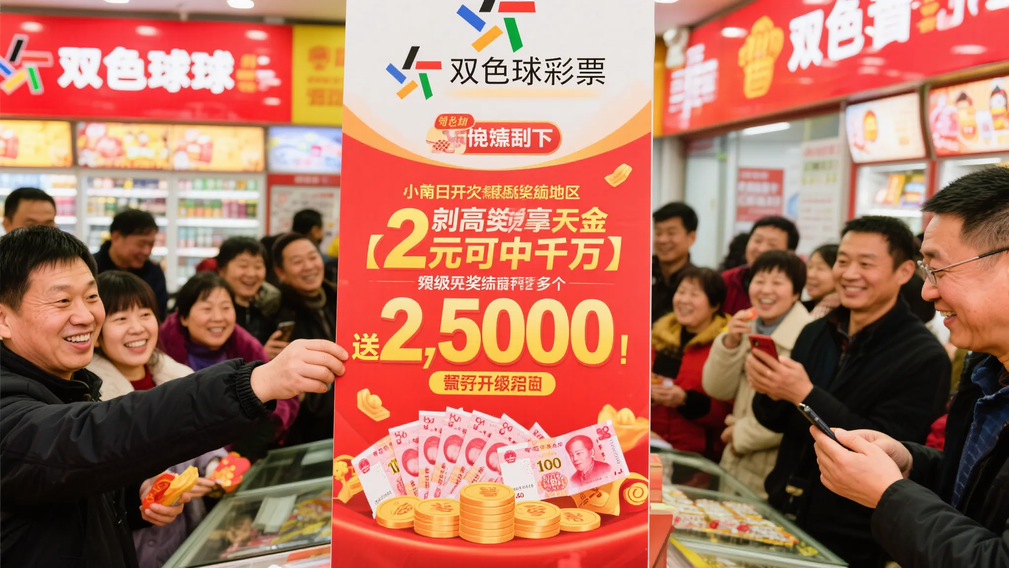 双色球上周热销10.28亿元，全国21注头奖花落各地