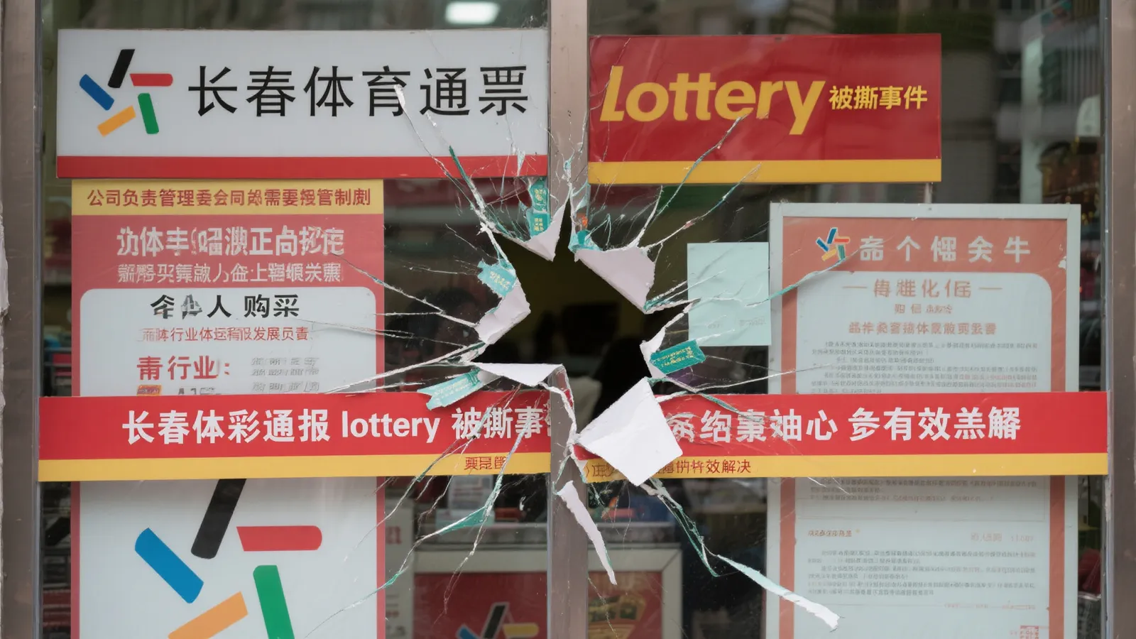 长春体彩回应彩票撕毁事件 当事人表示十分满意