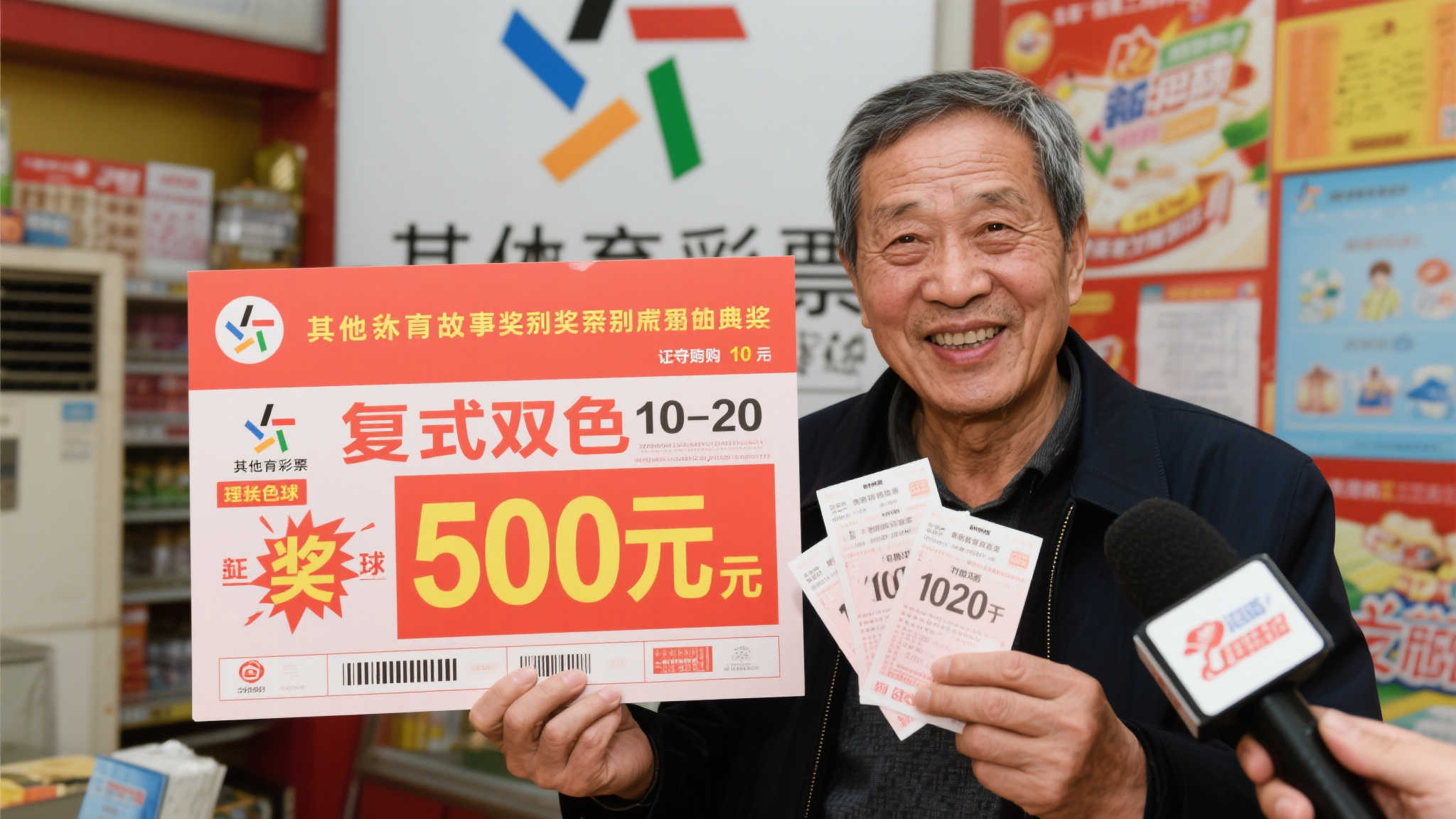 20年坚持不懈，老彩民复式投注揽双色球619万大奖