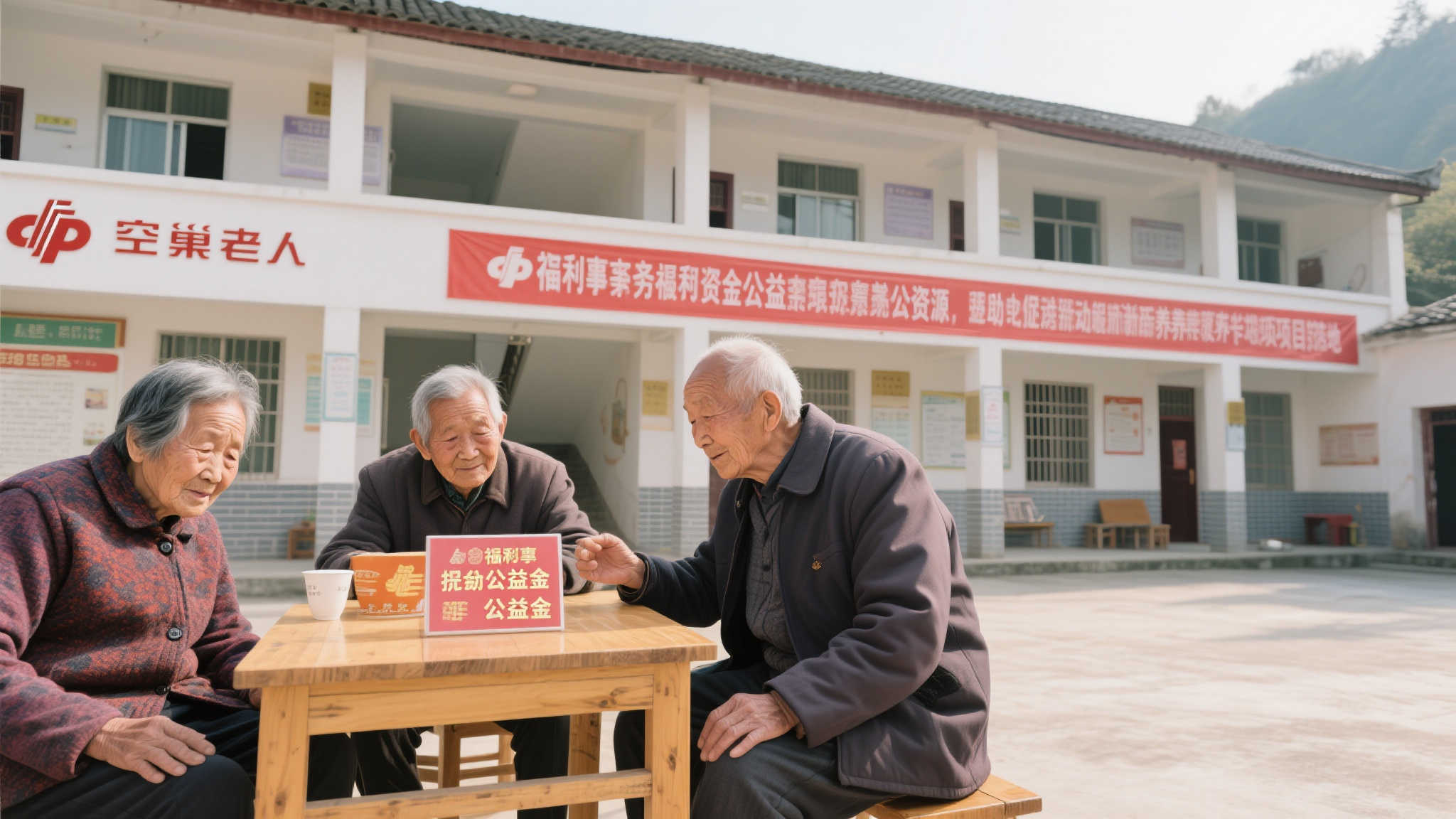 福彩公益金赋能乡村养老新模式，温暖老年生活