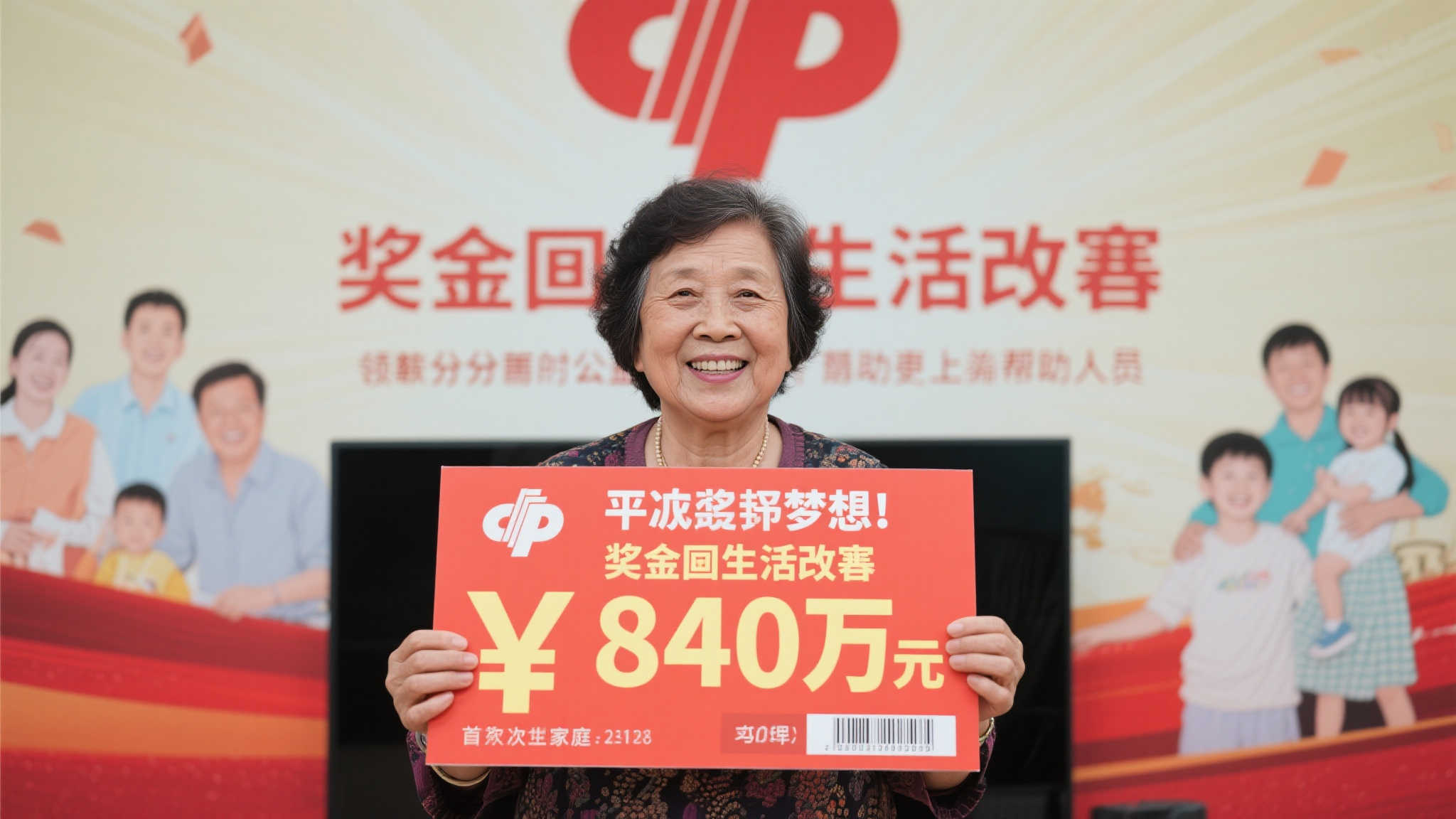 60岁阿姨10元投注双色球，意外捡漏号码喜获840万大奖